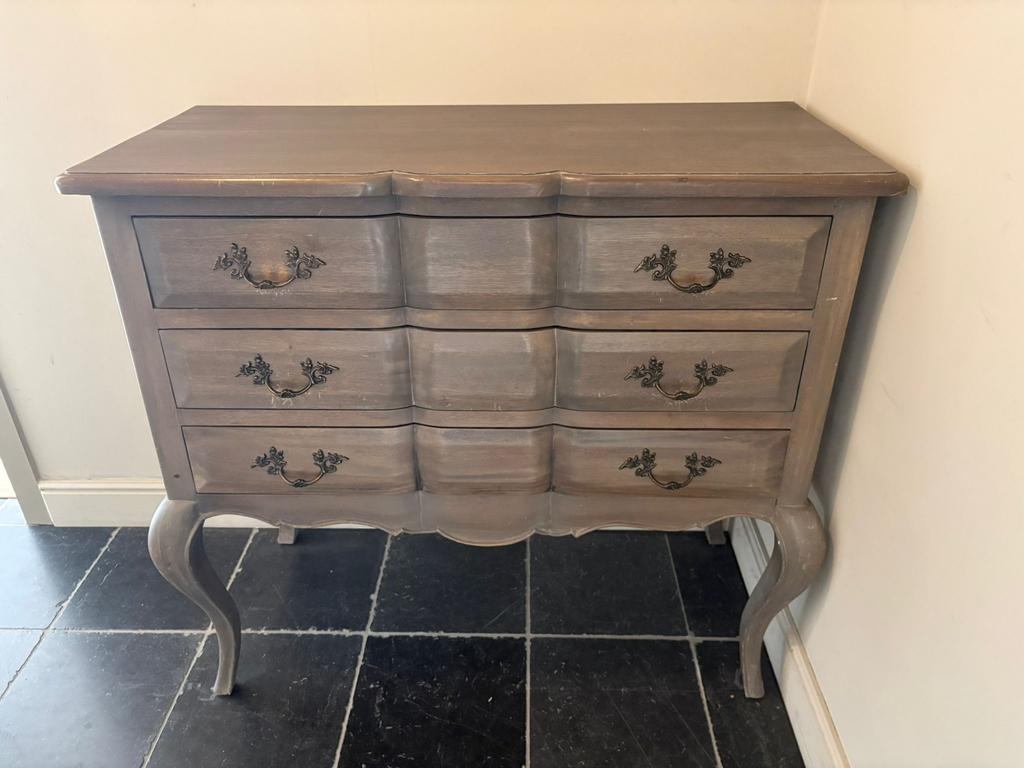 Mooi landelijke kast met 3 schuiven, Ophalen, Zo goed als nieuw