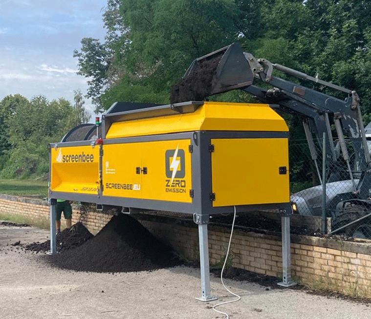 TE KOOP ScreenBee statische trommelzeef SB13.26S, Immo, Gent