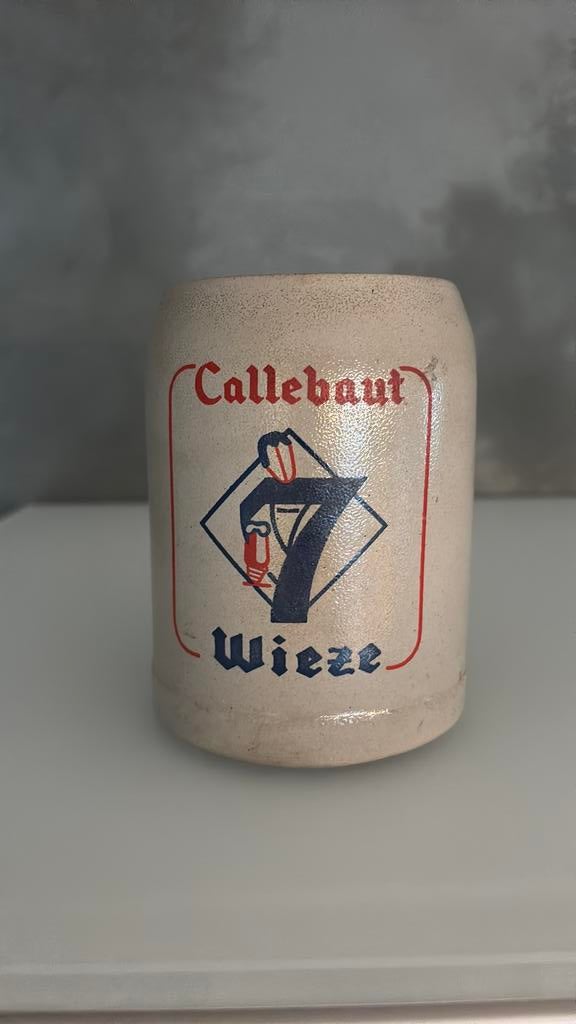 Bierpot Callebaut 0,5lit, Collections, Marques de bière, Enlèvement, Comme neuf