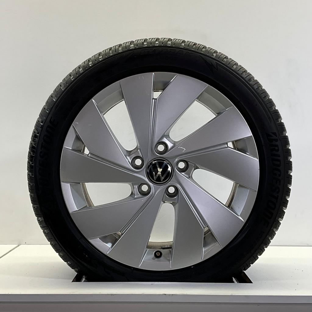 17 ’’VOLKSWAGEN GOLF GTE VELGEN WINTERBANDEN ORIG, Auto-onderdelen, Banden en Velgen, Gebruikt, -, -, Banden en Velgen