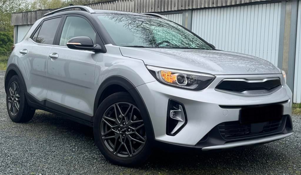 Kia Stonic 1.0 T Black Edition ISG // 11.500 km, Autos, Argent ou Gris, 998 cm³, Euro 6, Boîte manuelle