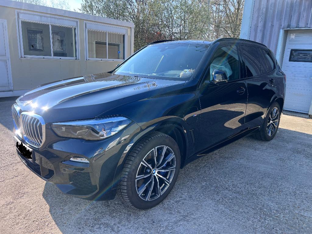 BMW X5, Auto's, BMW, Automaat, Parkeerassistent, Zwart, Leder