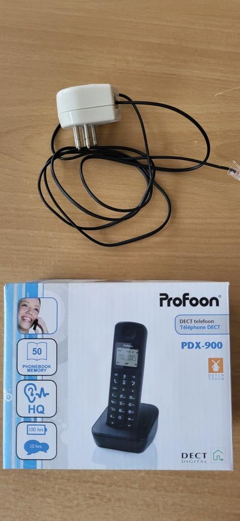 Profoon PDX-900, téléphone sans fil DECT, Enlèvement