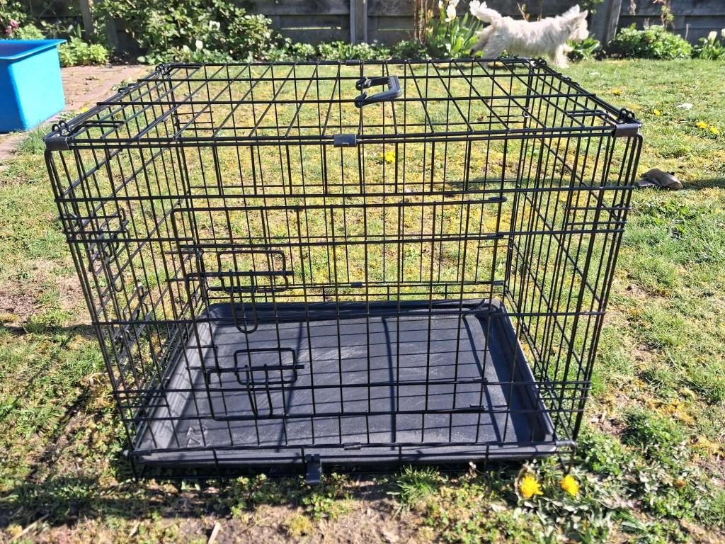 bench voor hond, Animaux & Accessoires, Caisses pour chiens, Enlèvement, Comme neuf