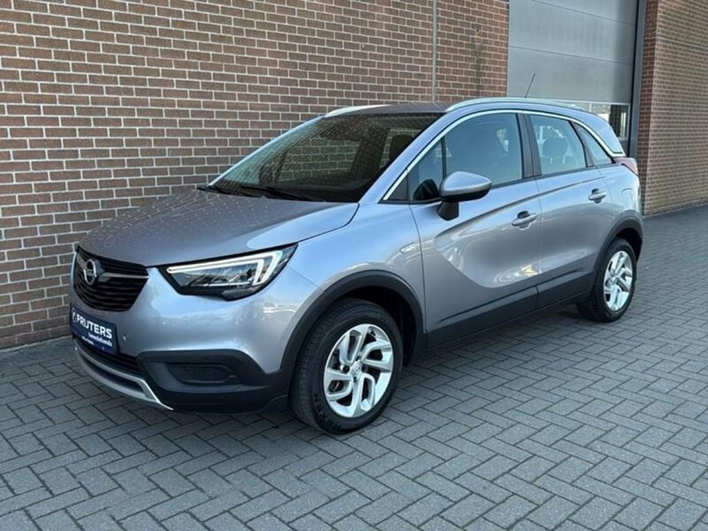 Opel Crossland X Crossland X 1.2 130pk, Zwart, 130 pk, 96 kW, Zilver of Grijs