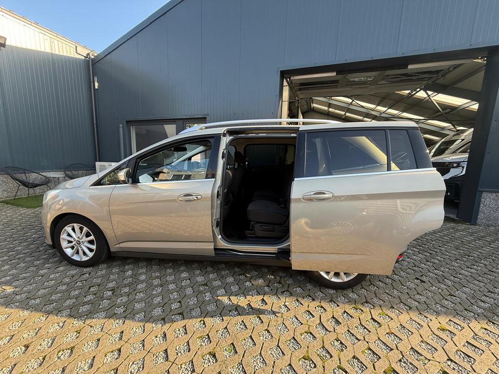 Ford C-MAX Grand C-max - Benzine - Slechts 28000 km !, Auto's, Voorwielaandrijving, Stof, Gebruikt, Overige kleuren