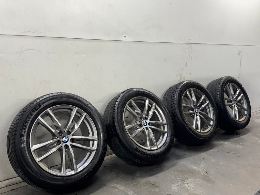 Lot 4 Jantes 19 pouces BMW G01 / Pneus Michelin Pilot Sport, Auto-onderdelen, 19 inch, 245 mm, Banden en Velgen, Nieuw
