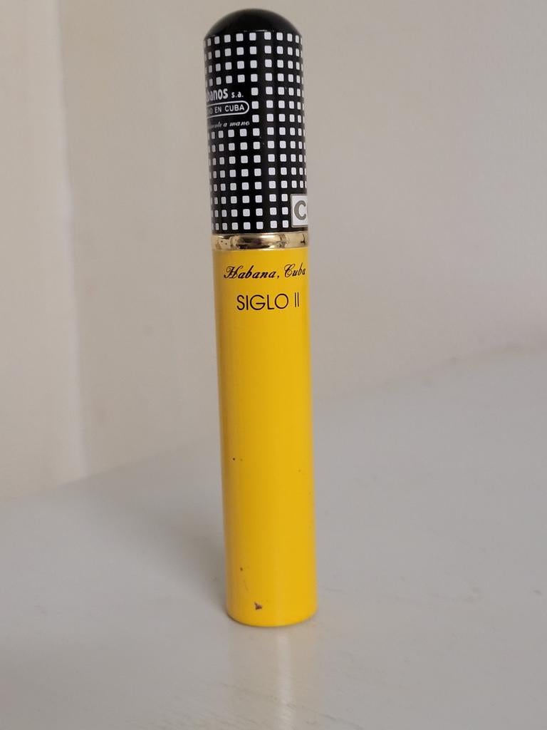 Voor verzamelaars Cohiba siglo II aluminium buis, Verzenden