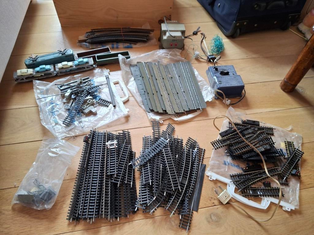 Vieux train miniature, pour pièces ou collectionneurs, Hobby en Vrije tijd, Modeltreinen | Overige schalen