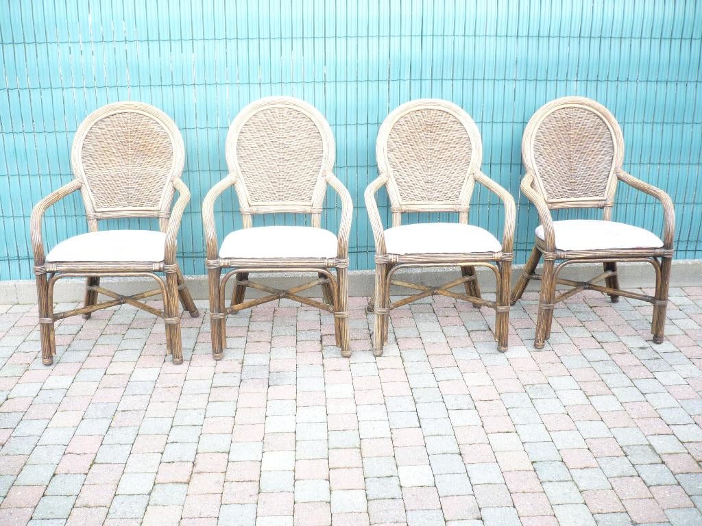 TUINSTOELEN, Tuin en Terras, Tuinstoelen, Ophalen, Gebruikt, Rotan, Stapelbaar