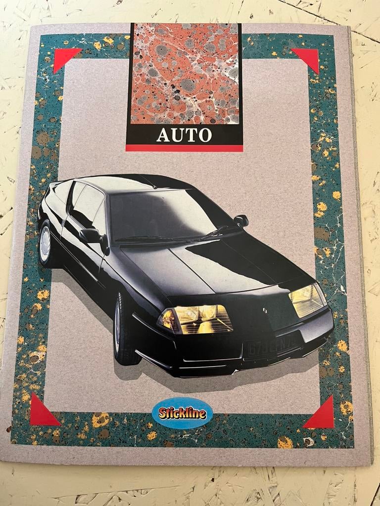 Seca Stickline verzamelboek auto, Collections, Enlèvement ou Envoi, Utilisé