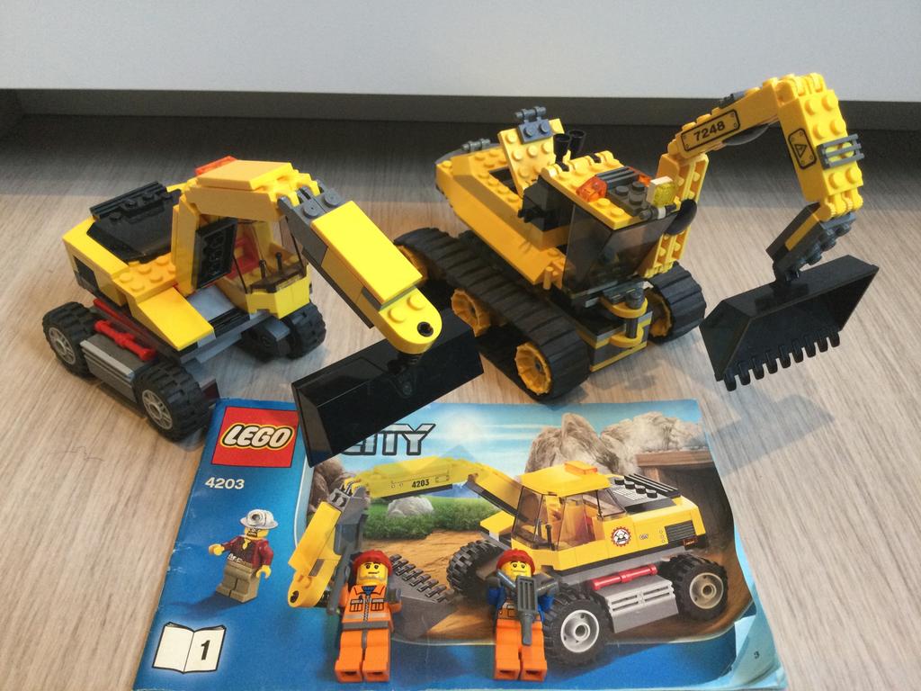 Lego City kranen, Ophalen, Gebruikt, Lego, City