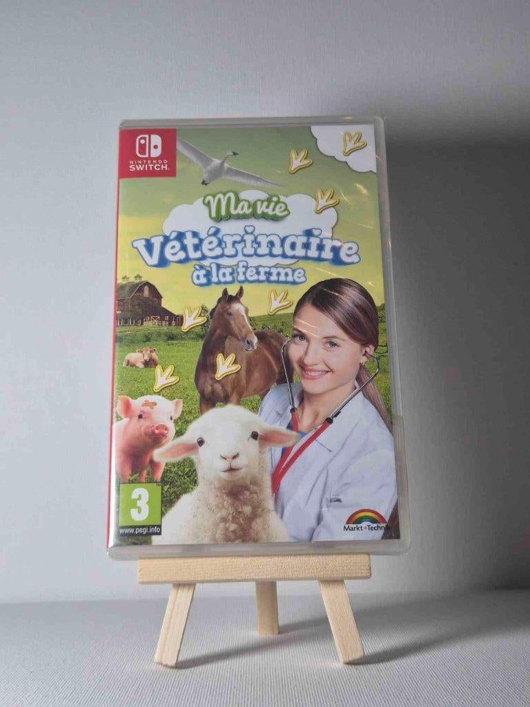 Ma Vie Vétérinaire a La Ferme - Nintendo Switch - New Neuf, Neuf, 1 joueur, Virtual Reality, Un ordinateur