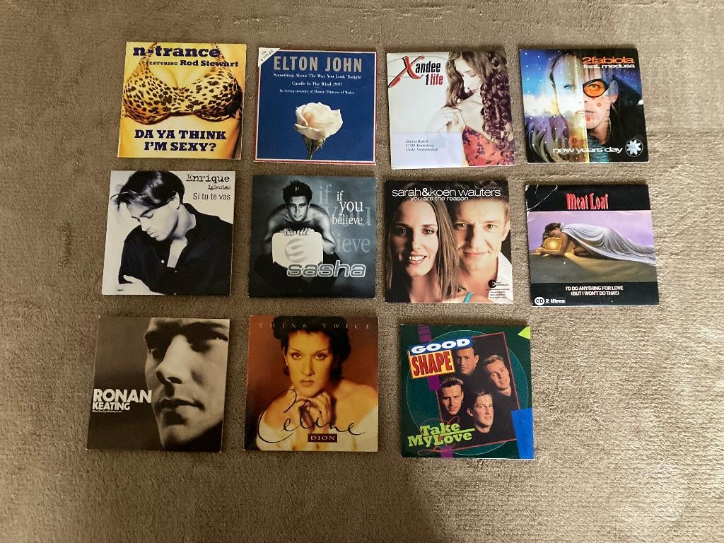 Single CD's te koop (1 euro per single CD), Ophalen of Verzenden, Zo goed als nieuw