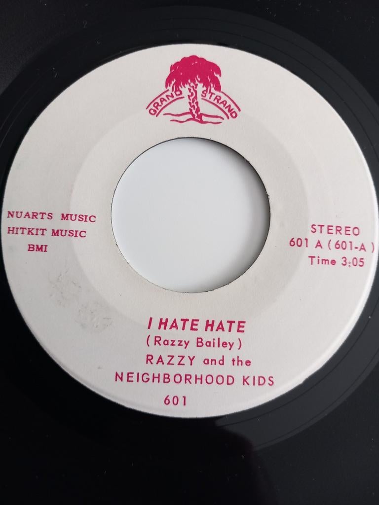 RAZZY AND THE NEIGHBORHOOD KIDS. I HATE HATE .US 45T, CD & DVD, Vinyles | R&B & Soul