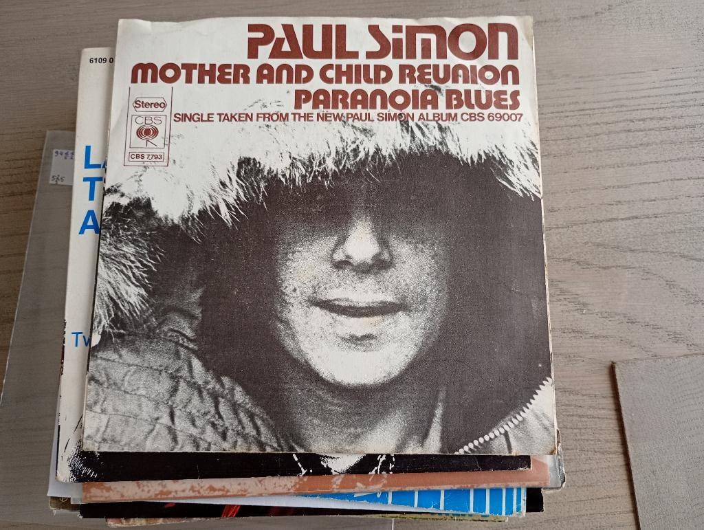 Paul Simon - Mother and child reunion, Cd's en Dvd's, Gebruikt, 7 inch, Single, Ophalen of Verzenden