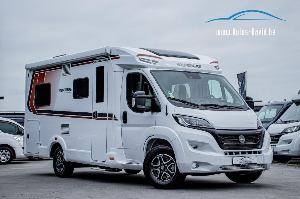 Weinsberg CaraCompact 600 MF Pepper Edition / LEVELSYSTEEM, Caravans en Kamperen, Mobilhomes, Fiat, 6 tot 7 meter, Bedrijf, Diesel