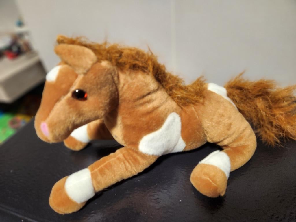 Knuffel paard, Kinderen en Baby's, Speelgoed | Knuffels en Pluche, Ophalen of Verzenden, Paard