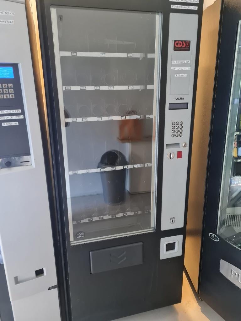 Verkoop automaat vending machine te koop Gent, Ophalen, Snacks