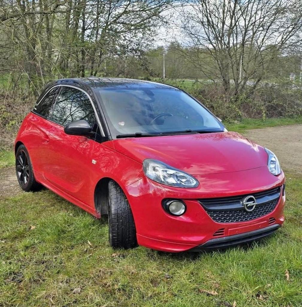 Opel Adam 2017 1.0 essence 66kw 144000km, Autos, Opel, Euro 6, Boîte manuelle, Noir, Particulier
