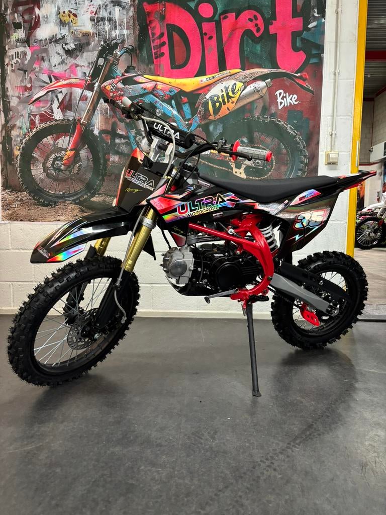 Nieuw Ultra pro Pitbike Crosser Crossmotor 125cc Pro 95km/h, Ophalen of Verzenden, Nieuw