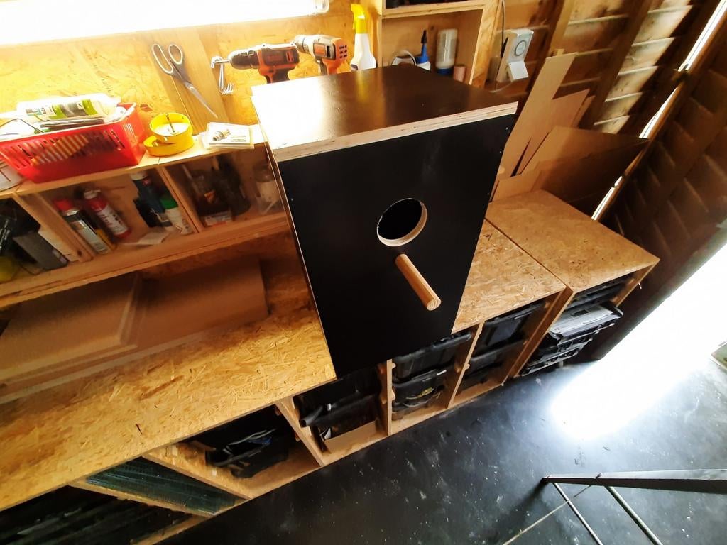 Nieuwe broedblokken, Ophalen, Nieuw, Hout, Broedkooi of Kweekkooi