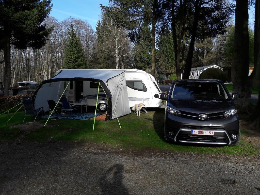 Opblaasbare voortent, Caravans en Kamperen, Voortenten en Luifels, Ophalen, Gebruikt