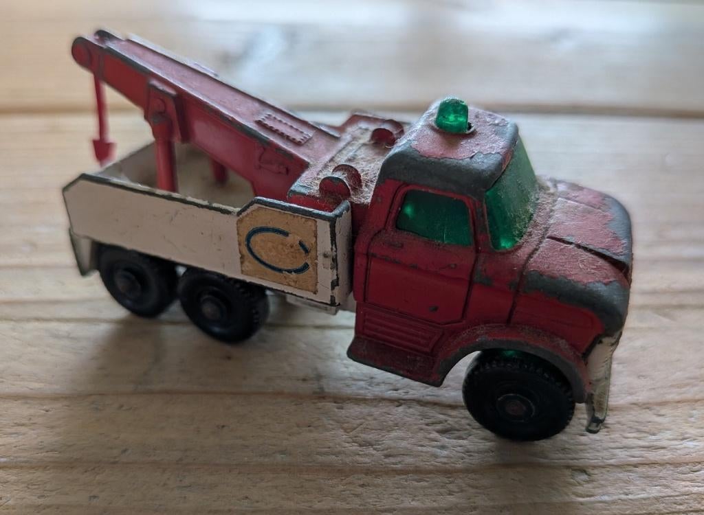 Vintage 1968 Matchbox Lesney Ford Heavy Wreck Truck No 71, Ophalen of Verzenden, Gebruikt, Bus of Vrachtwagen