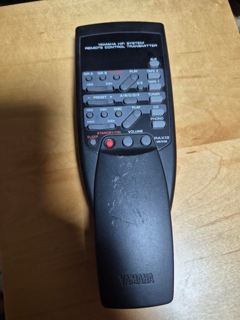 Yamaha rax 12, TV, Hi-fi & Vidéo, Télécommandes