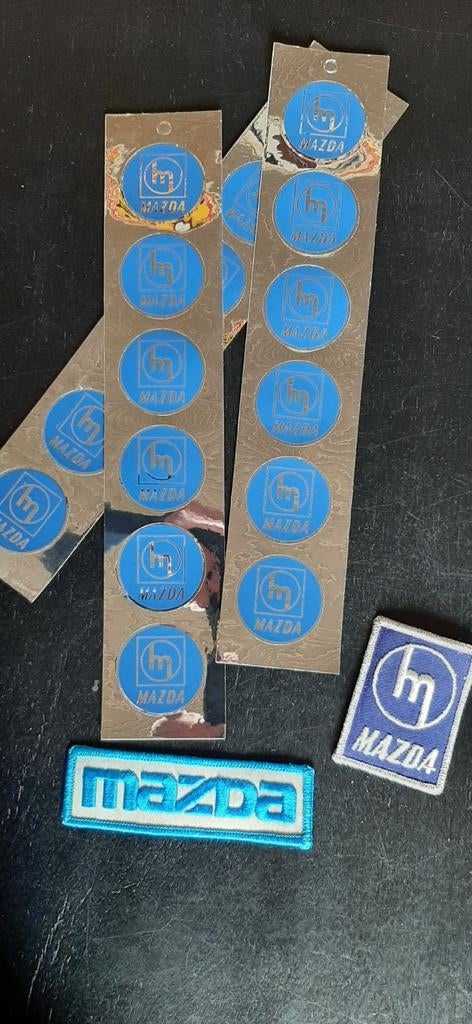Autocollants + patchs Mazda, Autos : Divers, Autocollants de voiture, Enlèvement ou Envoi