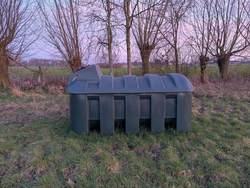 Dubbelwandige mazouttank 3300l, Doe-het-zelf en Bouw, Chauffageketels en Boilers, Ophalen