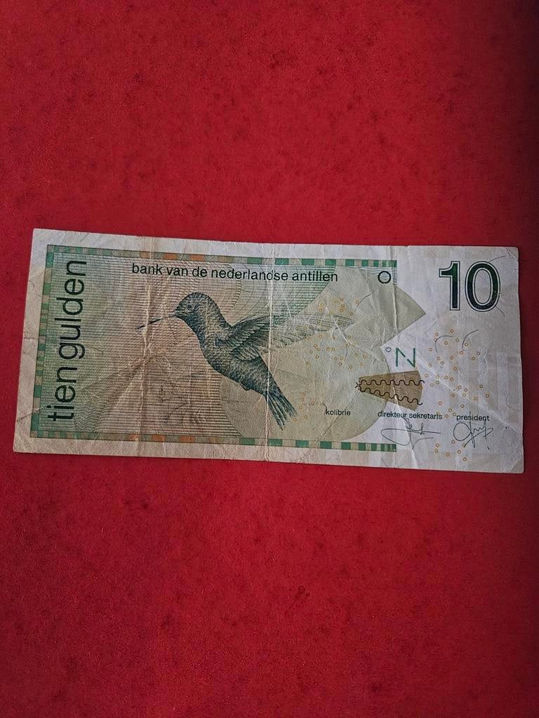 10 gulden Nederlandse Antillen 2003 jaar, Postzegels en Munten, Bankbiljetten | Amerika, Ophalen of Verzenden, Midden-Amerika