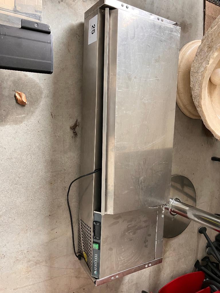 Professionele roestvrijstalen koelunit Tefcold, Enlèvement