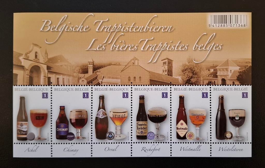 België: OBP 4195/00-BL197 ** Trappisten 2012., Frankeerzegel, Ophalen of Verzenden, Zonder stempel, Postfris