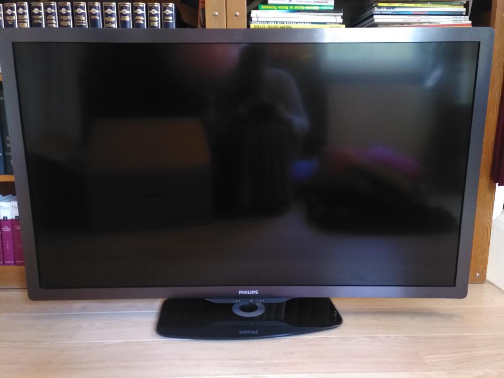 TV Philips LED 55", Audio, Tv en Foto, Televisies, Ophalen, Philips, 100 Hz, 40 tot 60 cm