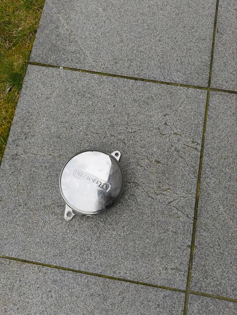 Honda Camino chroom ontsteking deksel, Fietsen en Brommers, Ophalen of Verzenden