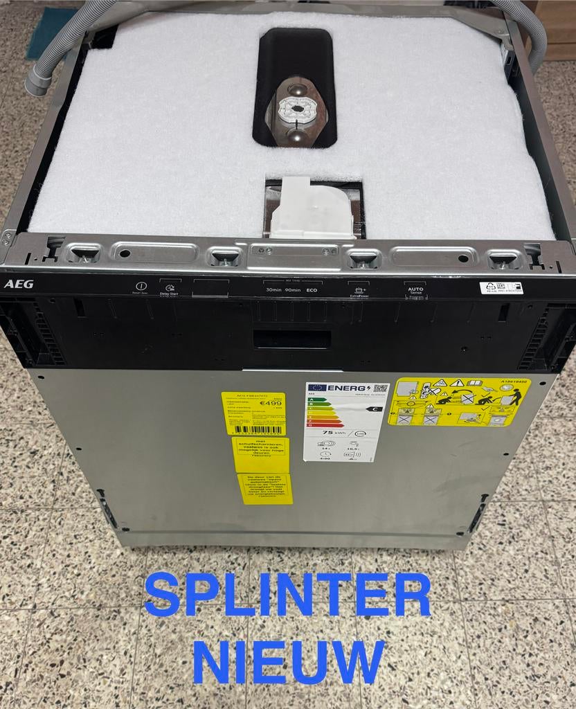 AEG Series 5000, Elektronische apparatuur, Vaatwasmachines, Eco programma, Nieuw, Ophalen of Verzenden, Inbouw