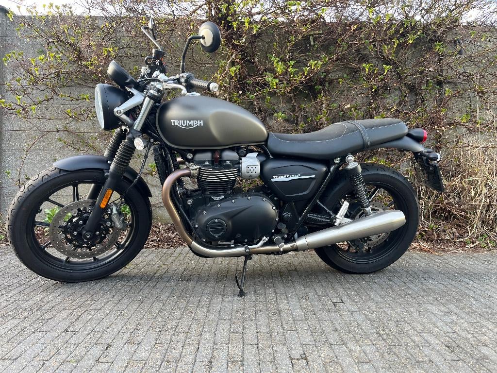 Triumph street twin - zeer nette staat, Motoren, Motoren | Triumph, 2 cilinders, 900 cc, Particulier, Meer dan 35 kW