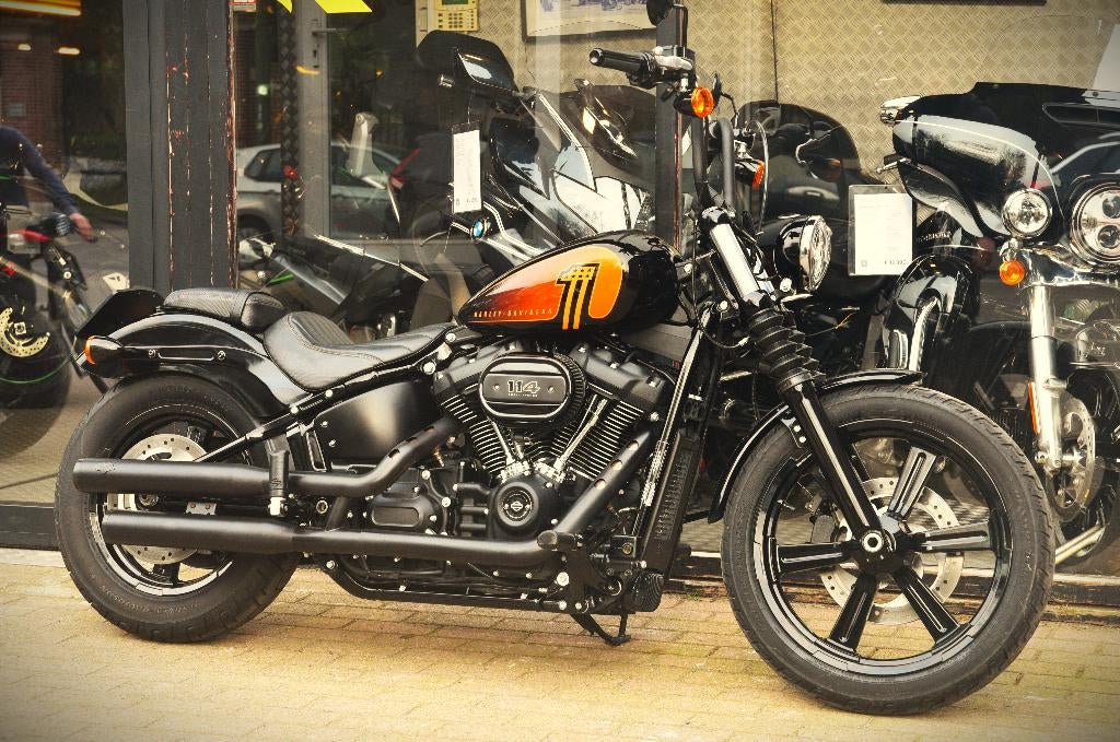 HARLEY DAVIDSON STREET BOB 114***MOTOVERTE.BE***
