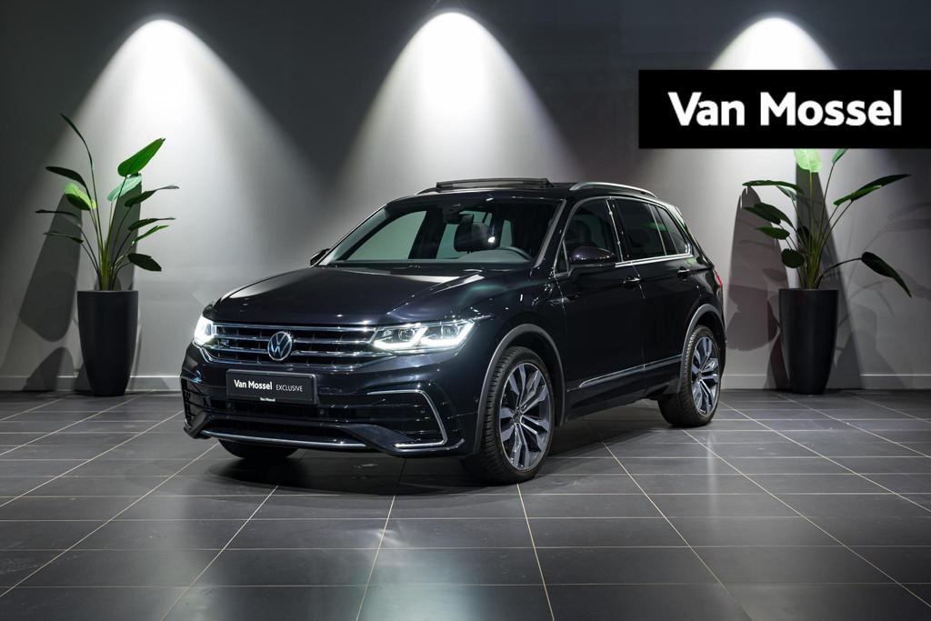 Volkswagen Tiguan 2.0 TSI 245 pk DSG R-Line 4MOTION | MEMORY, Auto's, Automaat, 245 pk, Stof, Gebruikt