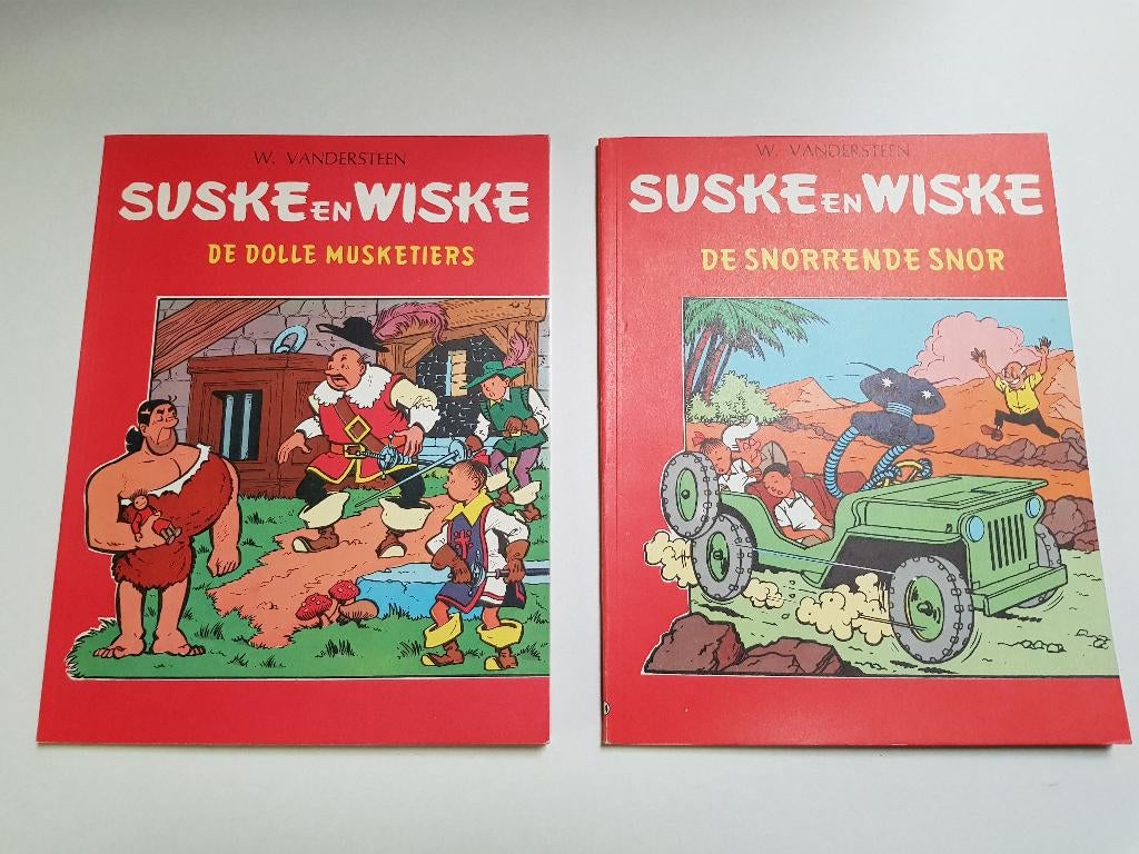 Stripverhalen en oude curiosa gezocht, Complete serie of reeks, Ophalen, Zo goed als nieuw