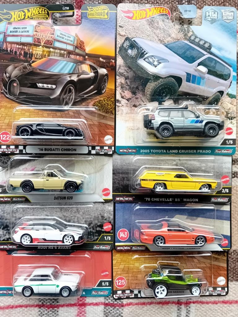 NIEUWE EN VERPAKTE PREMIUM HOT WHEELS, Hobby en Vrije tijd, Ophalen of Verzenden, Nieuw