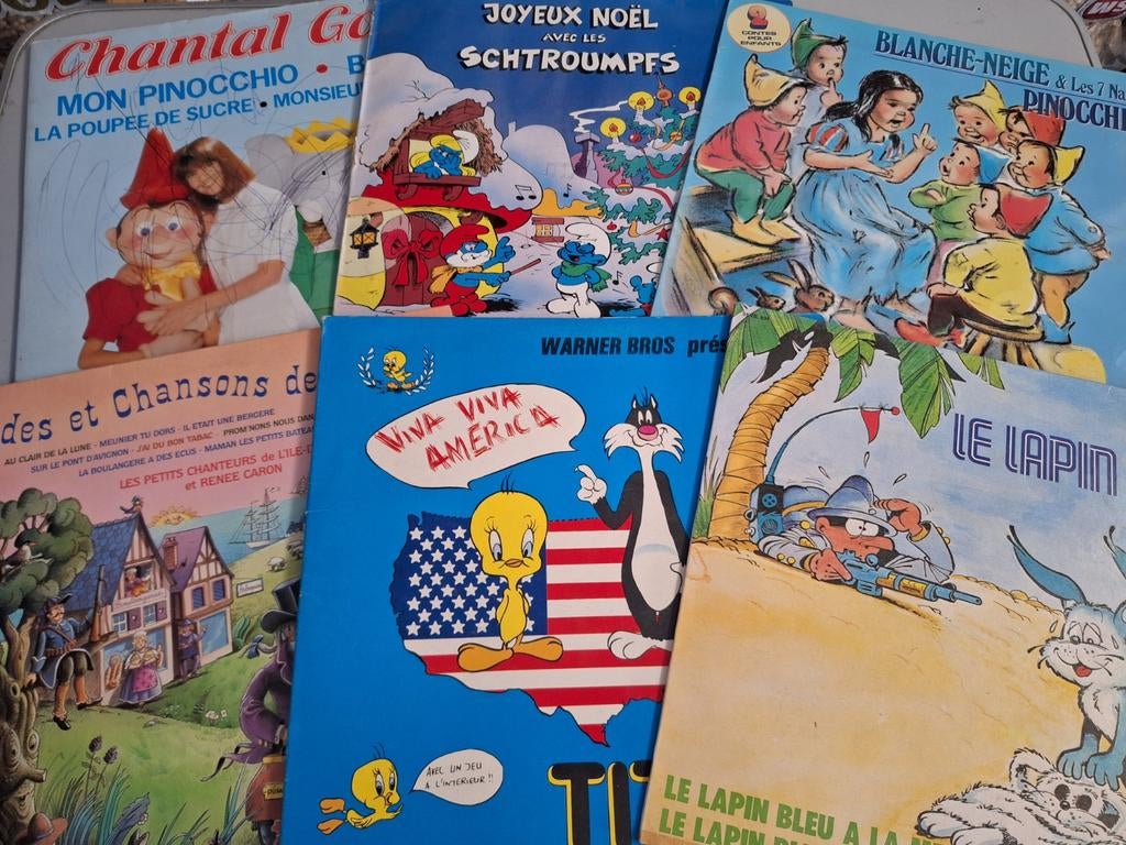 Lot 72 x Lp's Vinyl Pour les enfants 70's / 80's