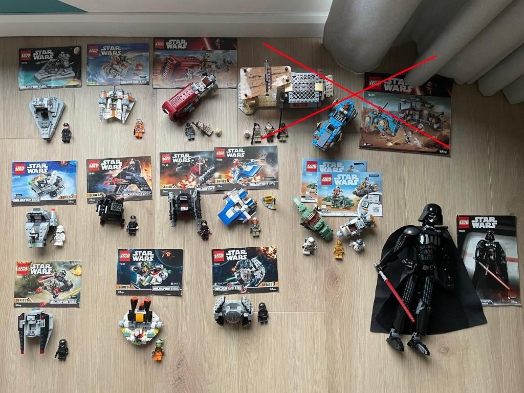 Sets Lego Star Wars achat unité ou lot, Star Wars, Lego, Ophalen of Verzenden, Zo goed als nieuw
