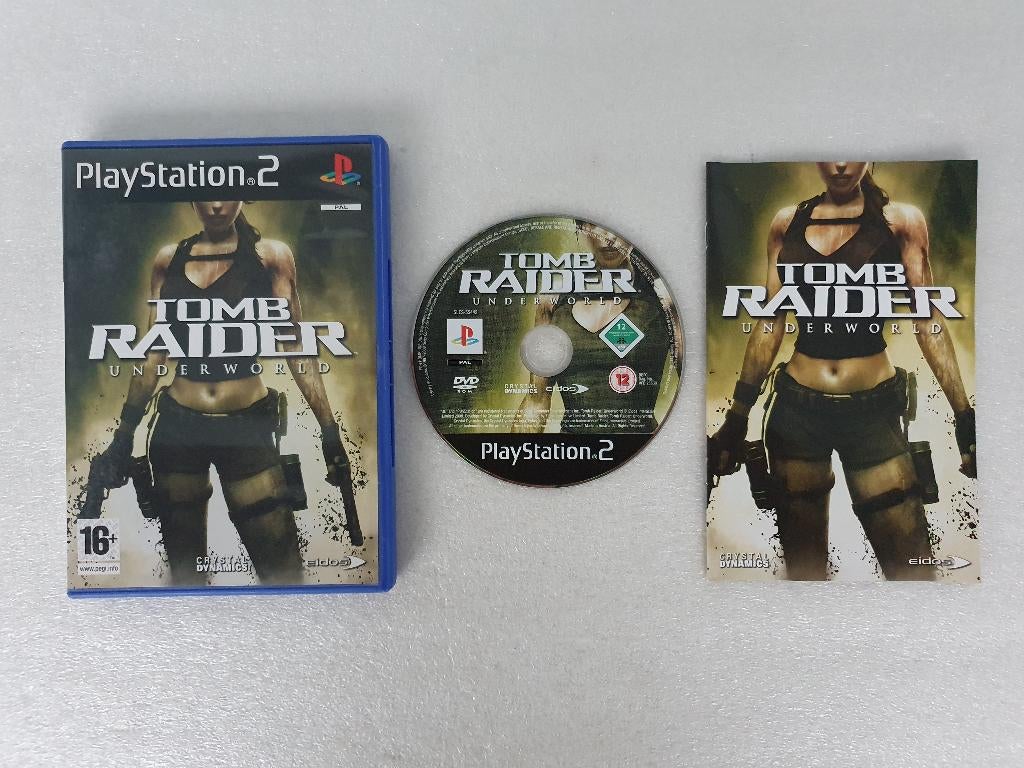 PS2: Tomb Raider - Underworld, Consoles de jeu & Jeux vidéo, Enlèvement ou Envoi, Utilisé