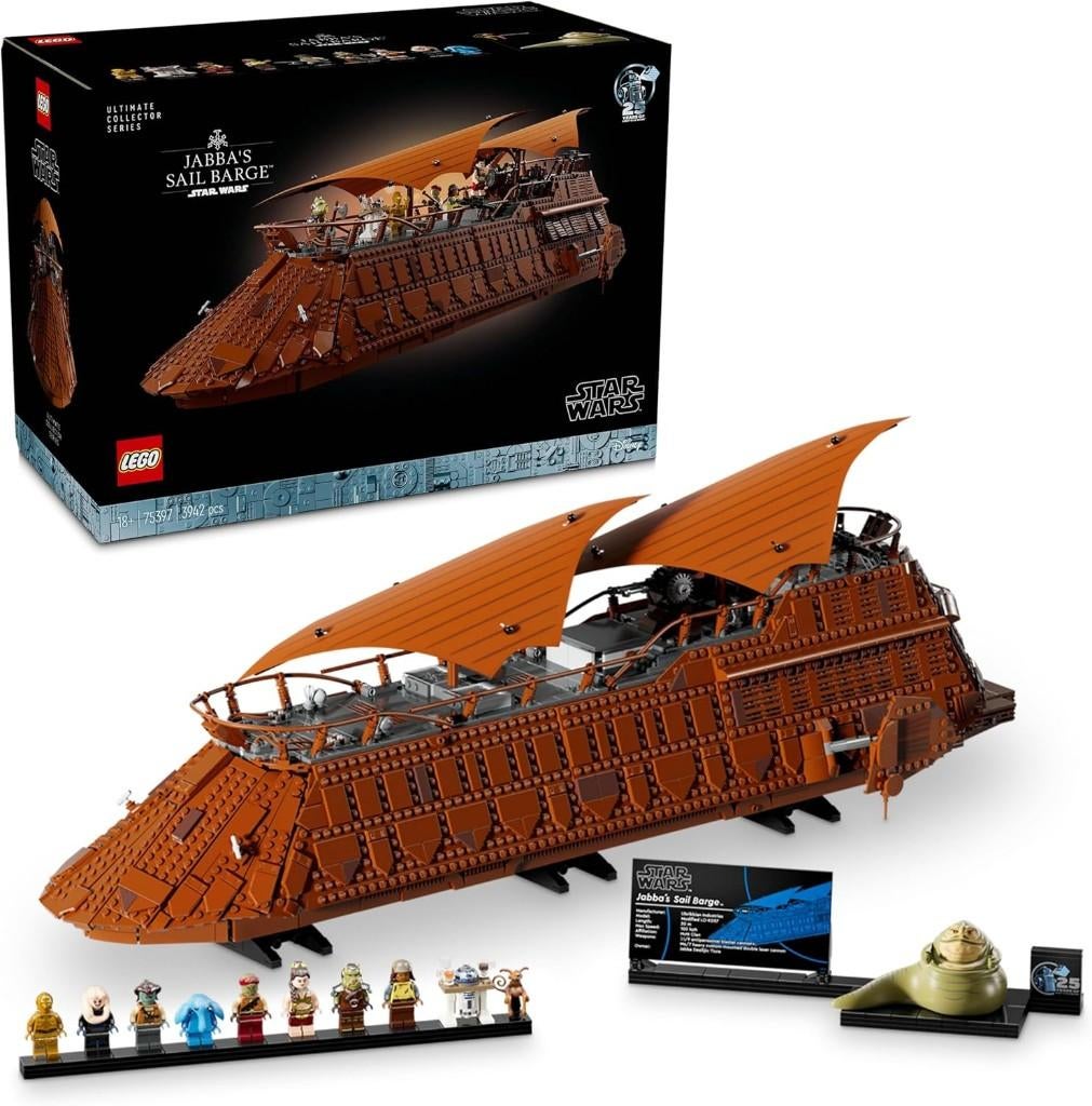 Neuf - Lego La barge à voiles de Jabba (75397), Kinderen en Baby's, Speelgoed | Duplo en Lego, Nieuw, Lego, Complete set, Star Wars