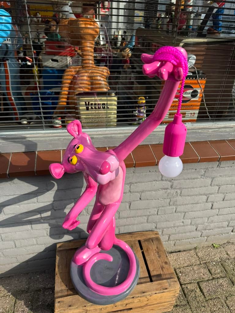 Groot Pink Panter beeld, Ophalen, Zo goed als nieuw, Dier