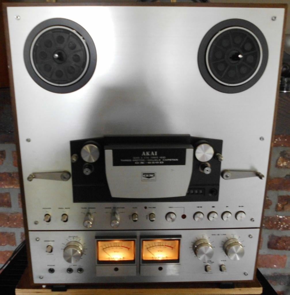 Akai - GX-650D - Driemotorig - Dubbele kaapstander, Audio, Tv en Foto, Bandrecorder, Ophalen, Bandrecorder