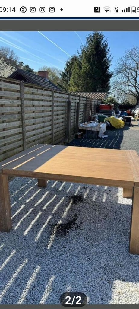 Take tafel 8 persoons., Tuin en Terras, Ophalen of Verzenden