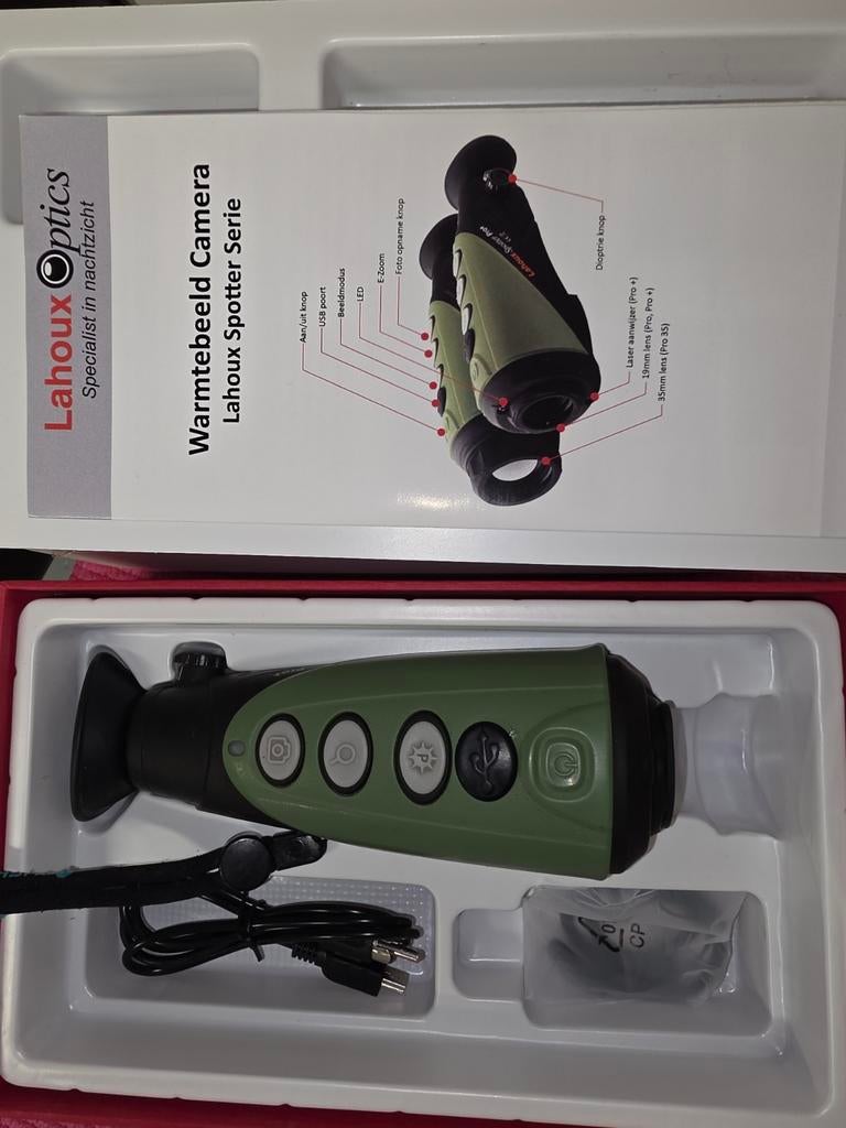 Lahoux Spotter Pro + Thermische kijker, Ophalen of Verzenden